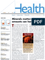 Magnesium and Minerals For Health (p1/4)