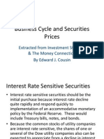 Business Cycle and Securities Prices