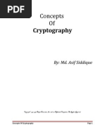 Concepts of Cryptography