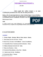 Calendário Politeísta