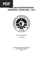 Download ANALISIS EKONOMI MAKRO INDONESIA TAHUN 2009  2013 by Budiari SN249387316 doc pdf