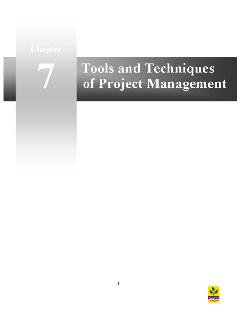 Project Management Chapter - 7 | PDF