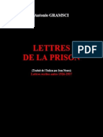 Antonio Gramsci-Lettres de La Prison