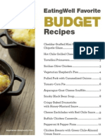 EatingWell Budget Dinners Cookbook