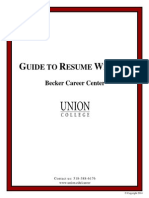 Resume Writing