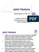 Joint Venture - Konsinyasi