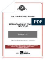 Metodologia Do Trabalho Científico