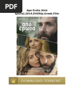 Download Apo Erota  2014DVDRipgreekfilmTorrent by Vanidao SN249406498 doc pdf