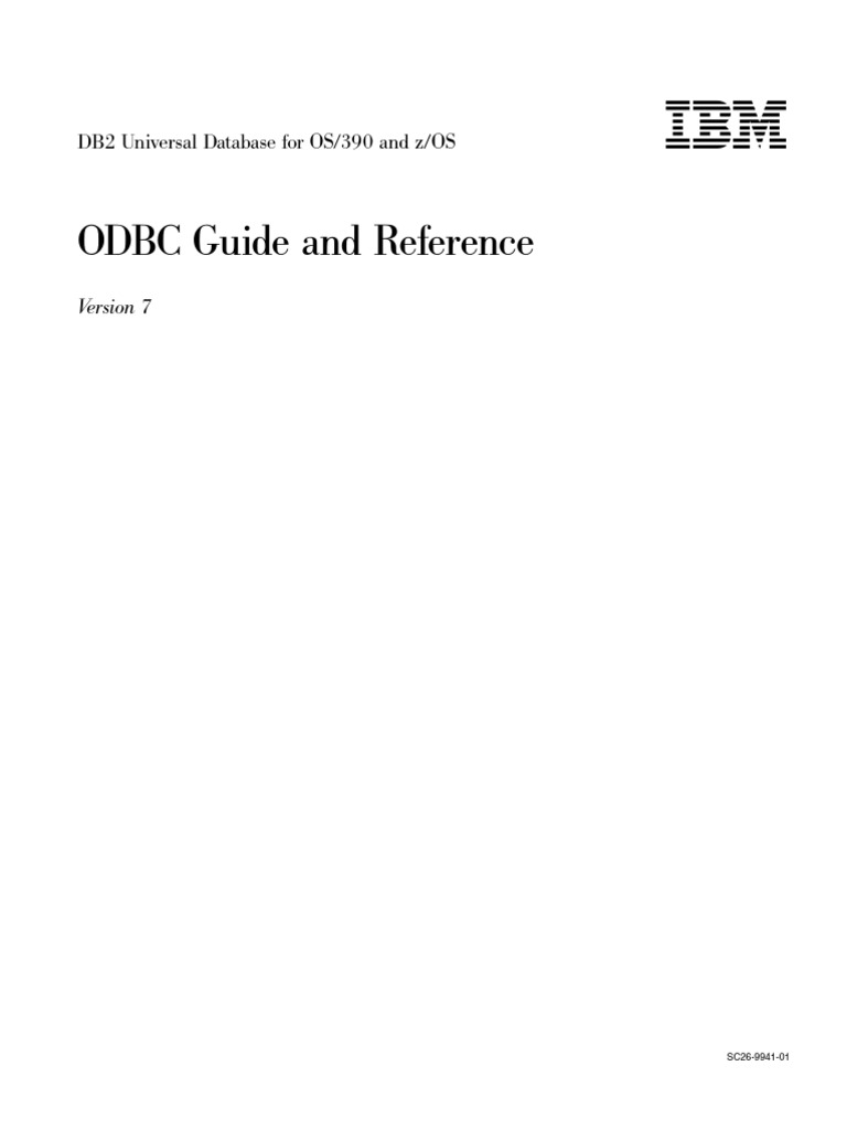 DB2 Universal Database For OS/390 and z/OS | PDF | Ibm Db2 | Parameter ...