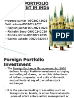 Foreign Portfolio Investment in India