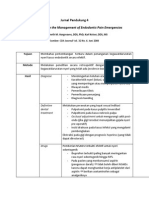 New Advances in The Management of Endodontic Pain Emergencies