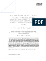 Geomechanical Wellbore Stability Modeling