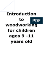 into to woodwork brief