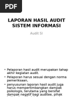 Laporan Hasil Audit Sistem Informasi