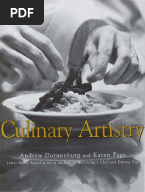 Culinary Artistry Pdf Chef Taste