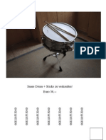 Snare Drum + Sticks Zu Verkaufen! Euro 30