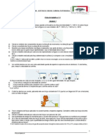 Ficha Trabalho - Unidade 2 de Fisica