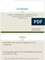 Curso Guias 2012 Ecologia Daphne
