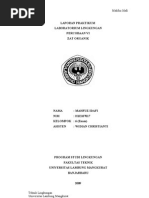 Download Laporan Praktikum Laboraturium Lingkungan 6 Zat Organik by Dafi Kalonk Acosta SN24944178 doc pdf