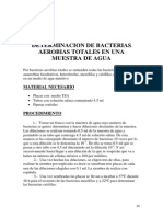 DETECCION BACTERIAS AEROBIAS Y ACTIVIDADES ENZIMATICAS MUESTRA SUELO