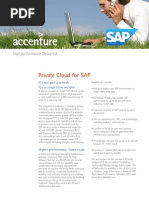 Accenture Private Cloud For SAP