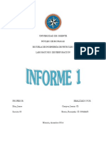 Informe de Laboratorio de Perforacion