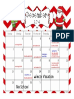 December Calendar