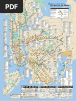 New York City MTA Subway Map