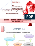 Kimia Anorganik Golongan 5A