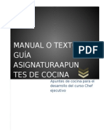 Manual o Texto Guía Asignatura