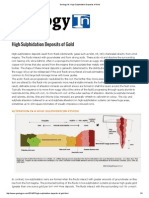 Geology IN - High-Sulphidation Deposits of Gold PDF