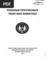 Download Pedoman Penyusunan Tesis Dan Desertasi by fajarcopypaste SN249456504 doc pdf
