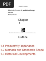 1 Methods Standards and Work Design