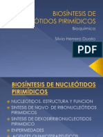 BioSINTEIS DE NUCLEOTICOS PIRIMIDINICOS