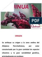 Origen, historia y características de la quinua (Chenopodium quinua