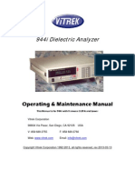 Vitrek 944i Operating Manual 3.39A and Lower 2013-03-13