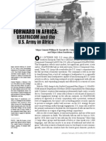 Forward in Africa: USAFRICOM and The U.S. Army in Africa - MilitaryReview - February 2010