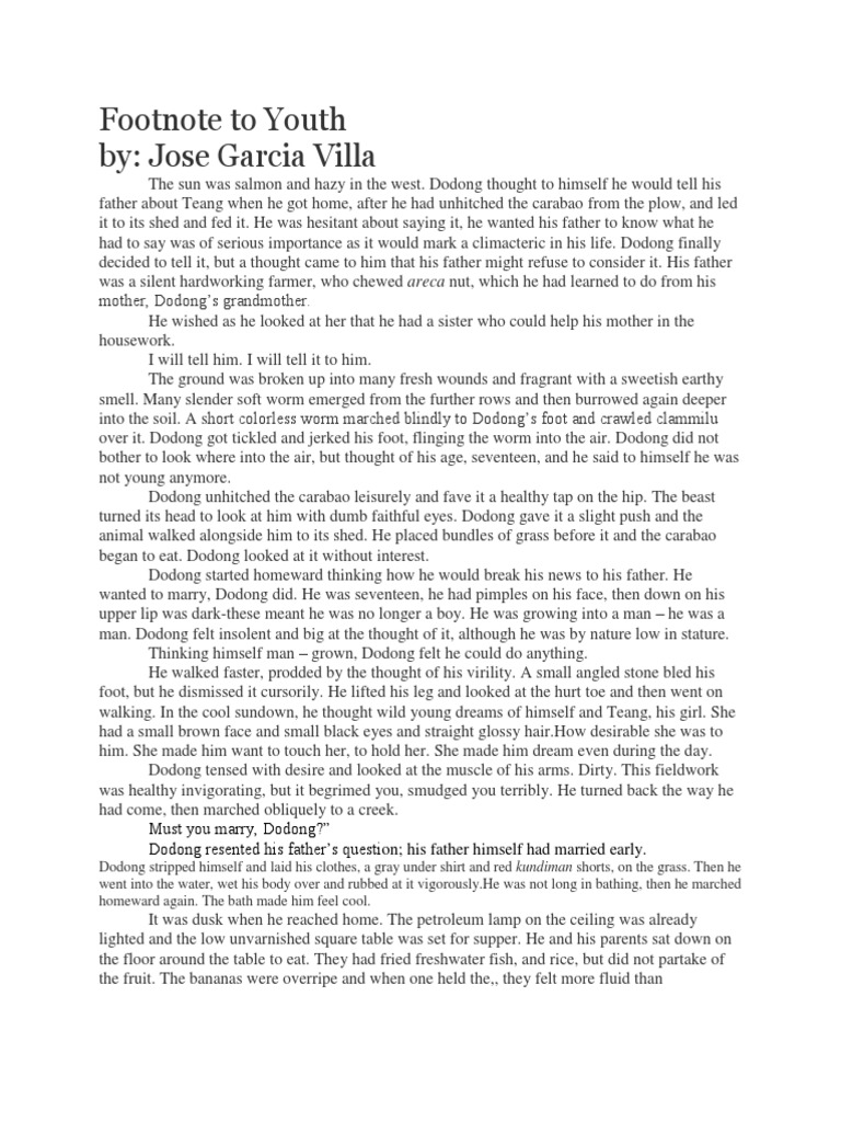 Footnote to youth questions and answers image