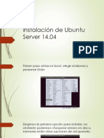 Instalación de Ubuntu Server 14