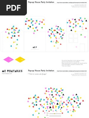 Mrprintables Pop Up House Party Invitation 1218