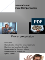 Presentation On Management Compensation
