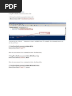 Powershell Examples