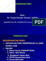 Kedaruratan Paru (Dr. Yusup Subagio S, SpP)