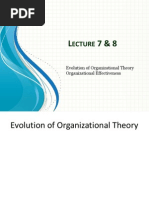 Organizational Theory