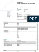 Product Data Sheet: Auxiliary Contact OC Plus 1 SD and OF Ac DC