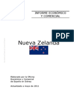 Informe Económico y Comercial Nueva Zelanda