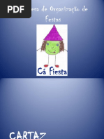 Empresa de Organização de Festas