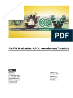ANSYS Mechanical APDL Introductory Tutorials Huy KLJHLKJHLK