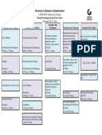 IV DBA Workshop Schedule