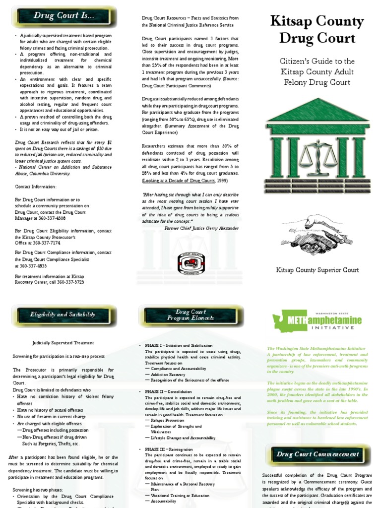 Kitsap County Drug Court PDF Substance Abuse Substance Dependence